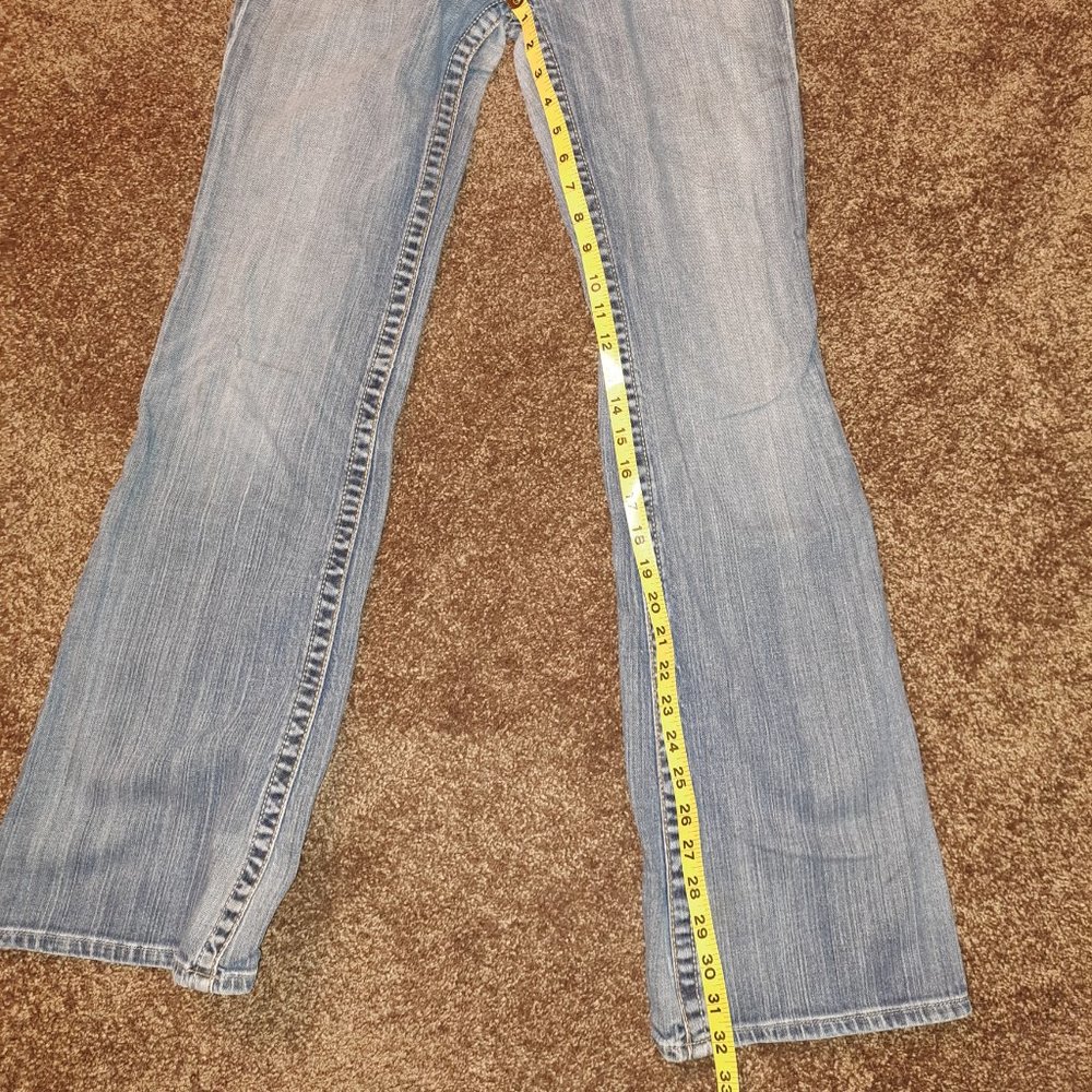 💫Big Star Casey Embroidered Distressed Jeans 27L - Picture 10 of 13